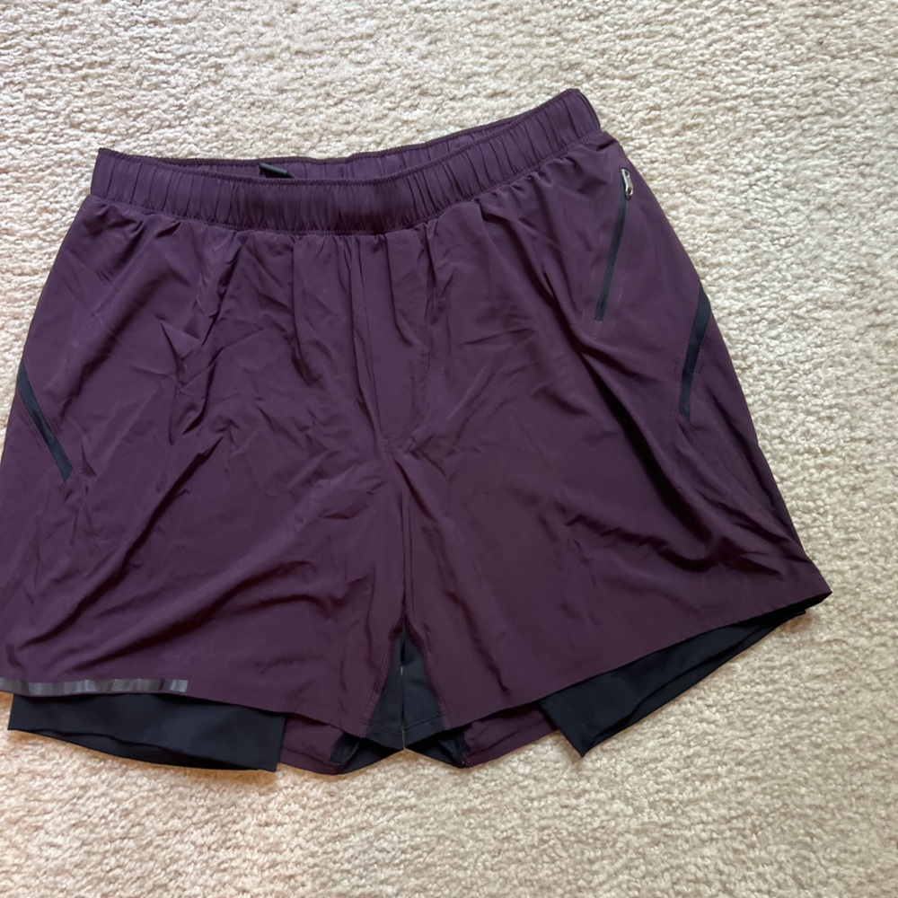 lululemon athletica Men's Purple Shorts